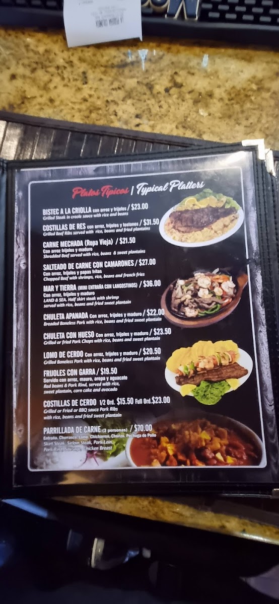 La Pequeña Colombia Menu - Image 6